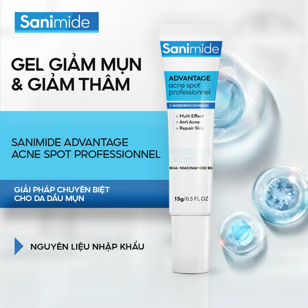 Gel giảm mụn Sanimide - Ảnh 5