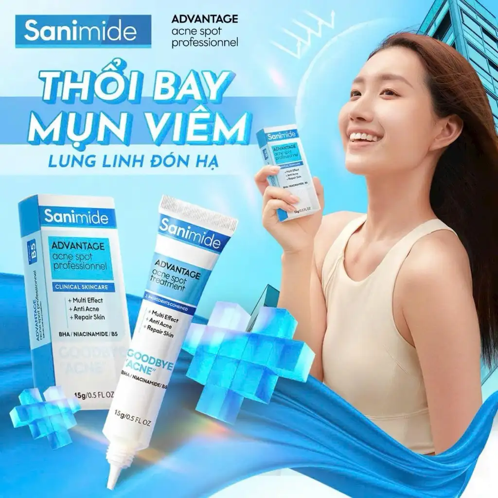 Gel giảm mụn Sanimide - Ảnh 4