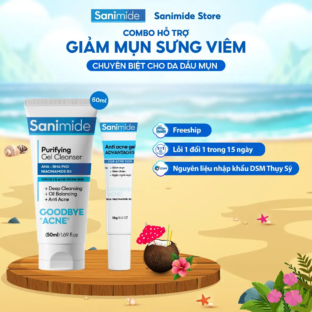 Gel giảm mụn Sanimide - Ảnh 3